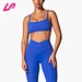 spaghetti strap sports bra with padding